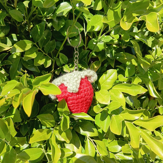 Strawberry keychains