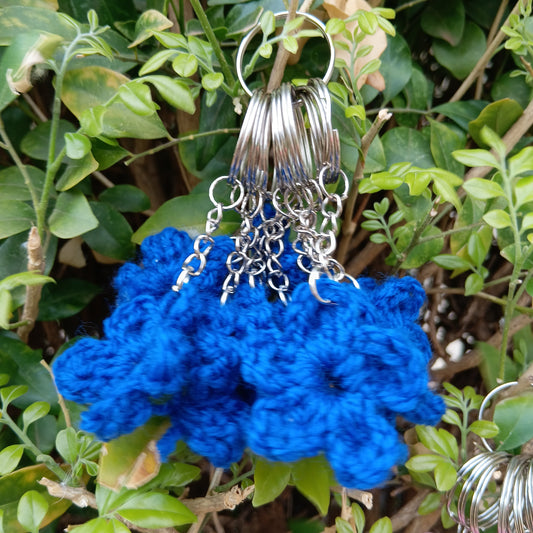 Cute flower keychains